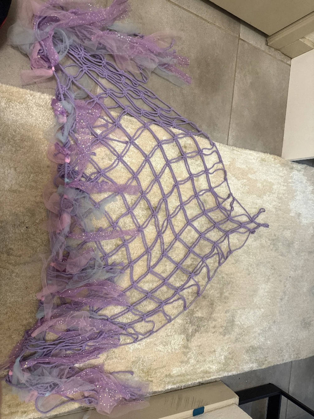 Fairy net for corner of bedroom
